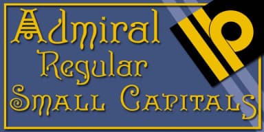 Admiral by Greater Albion Typefounders — Decorative Font — thumbnail 3