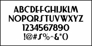 AFTERWORD JNL by Jeff Levine Fonts — Decorative Font — thumbnail 3