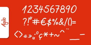 Agilo Handwriting Pro by SoftMaker — Decorative Font — thumbnail 3