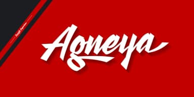 Agneya by Seventh Imperium — Script Handwritten Font — thumbnail 1