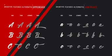 Agneya by Seventh Imperium — Script Handwritten Font — thumbnail 4