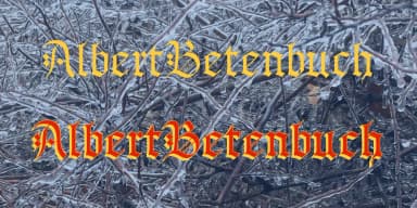 AlbertBetenbuch by Ingrimayne Type — Blackletter Font — thumbnail 1