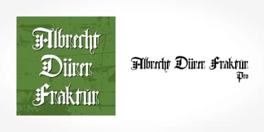 Albrecht Duerer Fraktur Pro by SoftMaker — Blackletter Font — thumbnail 1