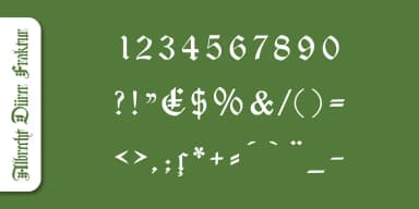 Albrecht Duerer Fraktur Pro by SoftMaker — Blackletter Font — thumbnail 3