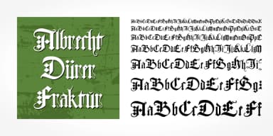 Albrecht Duerer Fraktur Pro by SoftMaker — Blackletter Font — thumbnail 5