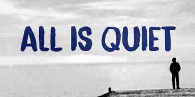 All Is Quiet by Kitchen Table Type Foundry — Display Font — thumbnail 1