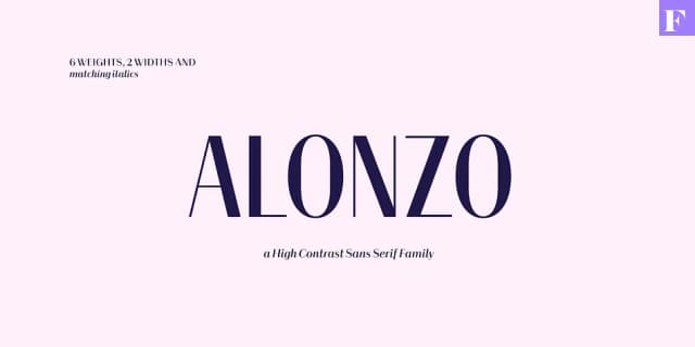 Alonzo by Fenotype — Decorative Font