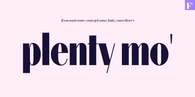 Alonzo by Fenotype — Decorative Font — thumbnail 3