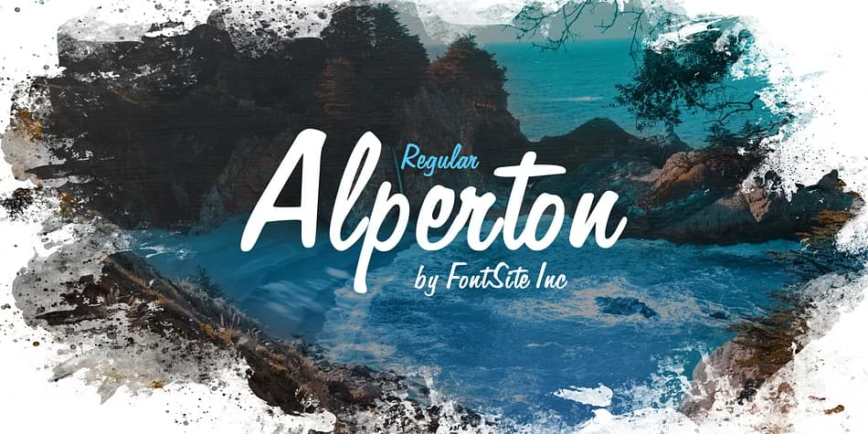 Alperton by FontSite Inc. — Script Handwritten Font