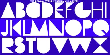 AlphaOne by Wiescher-Design — Display Font — thumbnail 5