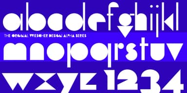 AlphaOne by Wiescher-Design — Display Font — thumbnail 6