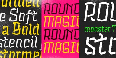 Alquitran Stencil by Rodrigo Typo — Dingbats Font — thumbnail 3