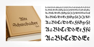 Alte Schwabacher No1 Pro by SoftMaker — Blackletter Font — thumbnail 5