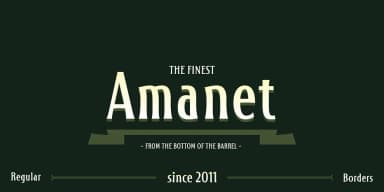 Amanet by Tour de Force Font Foundry — Dingbats Font — thumbnail 1