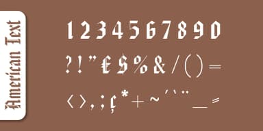 American Text by SoftMaker — Blackletter Font — thumbnail 3