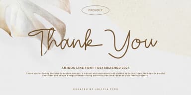 Amigos Line by Jolicia Type — Script Handwritten Font — thumbnail 10