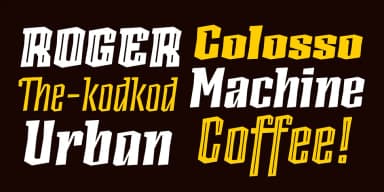 Ancoa Slanted by Rodrigo Typo — Display Font — thumbnail 6