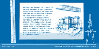 Architect Pro by Wingsart Studio — Display Font — thumbnail 7