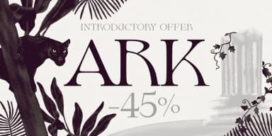Ark by Fenotype — Decorative Font — thumbnail 1