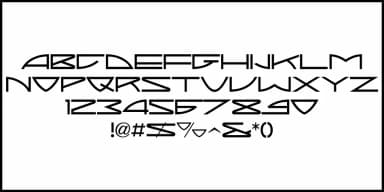 ART MAGAZINE JNL by Jeff Levine Fonts — Decorative Font — thumbnail 3