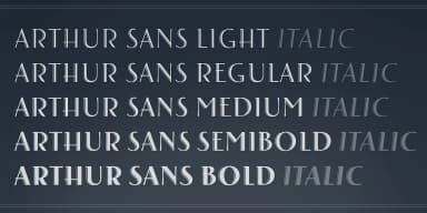 Arthur Sans by Andreas Stötzner — Decorative Font — thumbnail 4