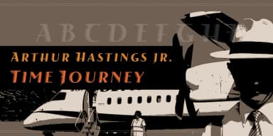 Arthur Travel by Andreas Stötzner — Decorative Font — thumbnail 10