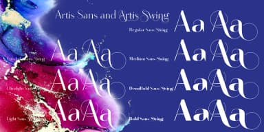 Artis by Wiescher-Design — Decorative Font — thumbnail 4