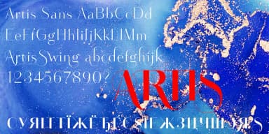 Artis by Wiescher-Design — Decorative Font — thumbnail 6