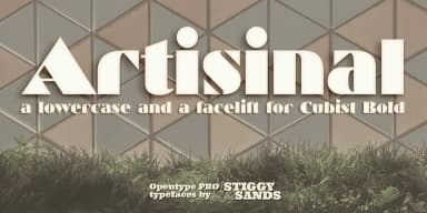 Artisinal by Stiggy & Sands — Decorative Font — thumbnail 1