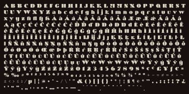 Artisinal by Stiggy & Sands — Decorative Font — thumbnail 9