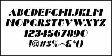 Artistic Deco JNL by Jeff Levine Fonts — Decorative Font — thumbnail 5