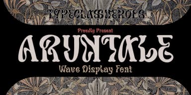 Aruntale by TypeClassHeroes — Decorative Font — thumbnail 1