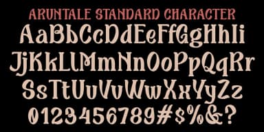 Aruntale by TypeClassHeroes — Decorative Font — thumbnail 2