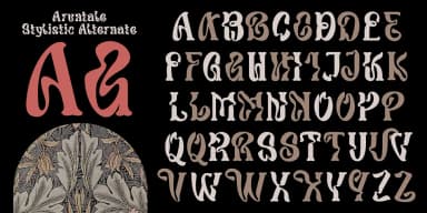 Aruntale by TypeClassHeroes — Decorative Font — thumbnail 4
