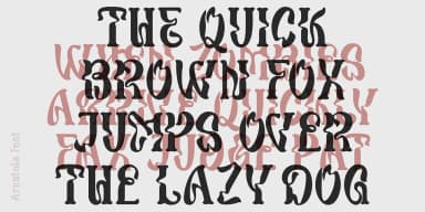 Aruntale by TypeClassHeroes — Decorative Font — thumbnail 7