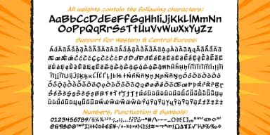 Astronauts In Trouble by Comicraft — Decorative Font — thumbnail 3