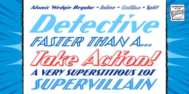 Atomic Wedgie by Comicraft — Decorative Font — thumbnail 2