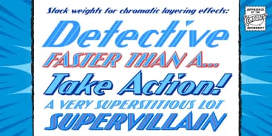 Atomic Wedgie by Comicraft — Decorative Font — thumbnail 3