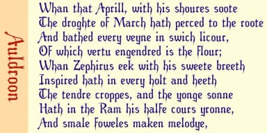 Auldroon Super Family by Ingrimayne Type — Blackletter Font — thumbnail 4