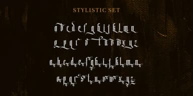 Autherical by Seventh Imperium — Blackletter Font — thumbnail 4