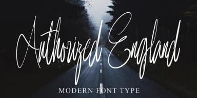 Authorized England by Ayska — Script Handwritten Font — thumbnail 1