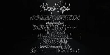 Authorized England by Ayska — Script Handwritten Font — thumbnail 5