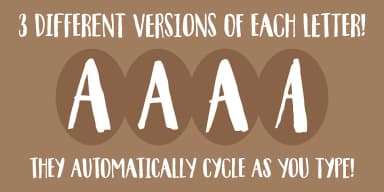 AUTOMNIOUS by Bogstav — Display Font — thumbnail 3