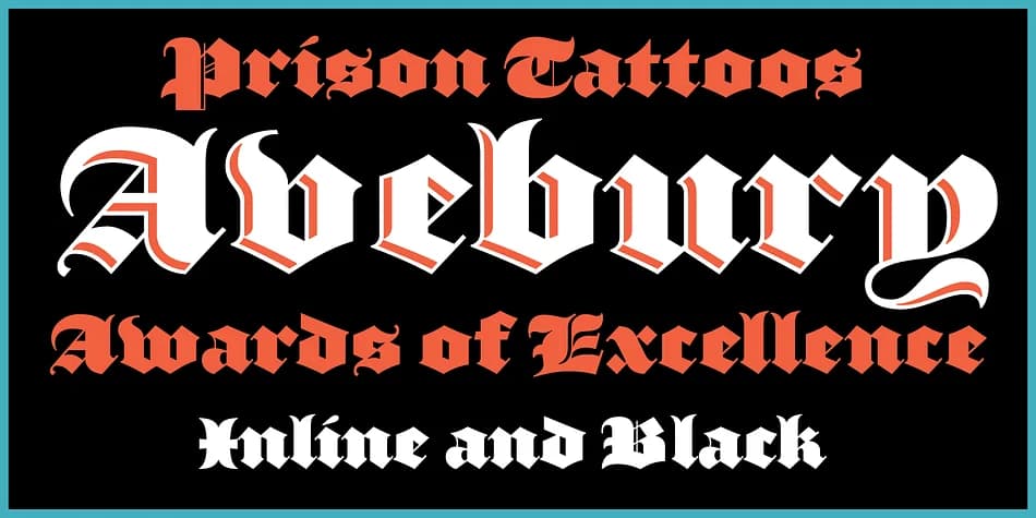Avebury by Parkinson Type Design — Blackletter Font