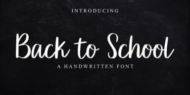 Back To School by NT Creator — Script Handwritten Font — thumbnail 1