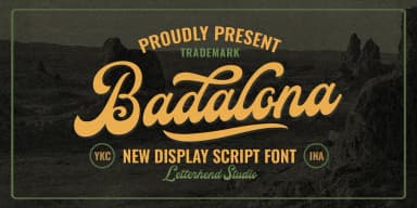 Badalona by Letterhend Studio — Script Handwritten Font — thumbnail 1