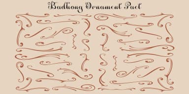 Badhong by TypeClassHeroes — Decorative Font — thumbnail 10