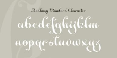 Badhong by TypeClassHeroes — Decorative Font — thumbnail 6