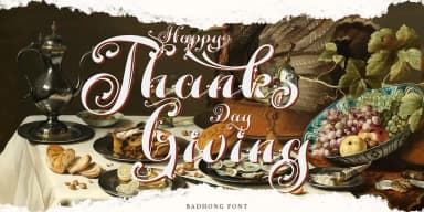 Badhong by TypeClassHeroes — Decorative Font — thumbnail 9