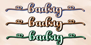 Badsig by Aditastudios — Script Handwritten Font — thumbnail 5